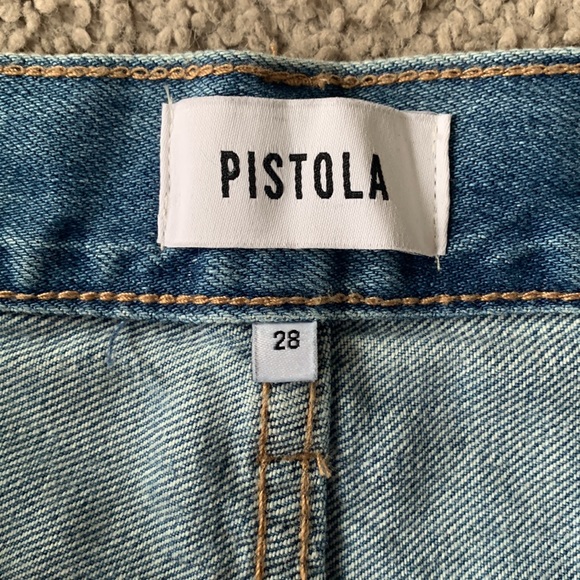 PISTOLA RUMI HIGH RISE CUT OFF SKIRT - DOLORES PARK SIZE 28 - Picture 4 of 4